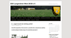 Desktop Screenshot of esv-langendreer-west.de
